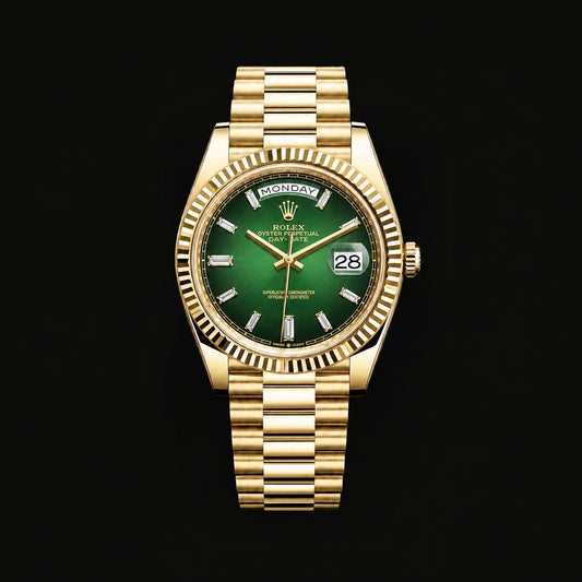 DAYDATE 40 228238-0061 "MONEY GREEN" DIAL