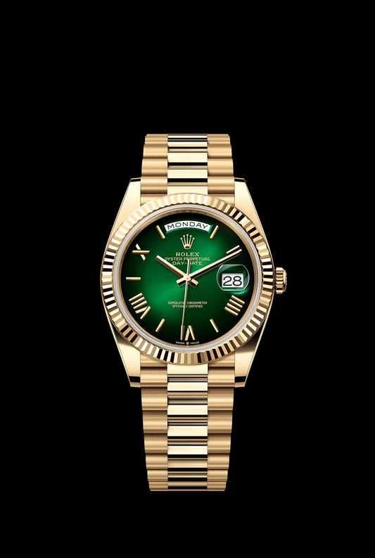 DAYDATE 40 228238-0069 GREEN OMBRE DIAL