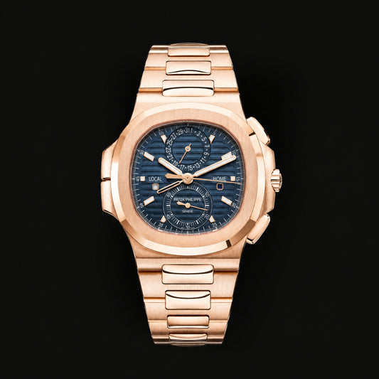NAUTILUS 5990/1R-001 FLYBACK CHRONOGRAPH. TRAVEL TIME.